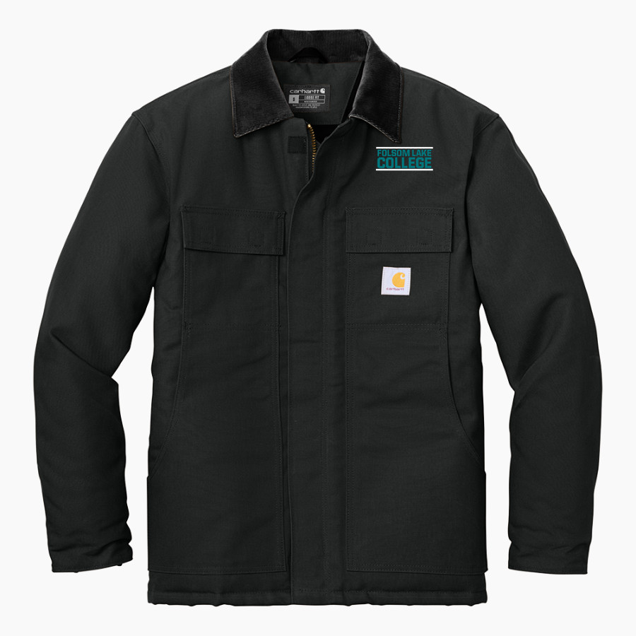 Folsom Lake Falcons Carhartt Men's Duck Traditional Coat