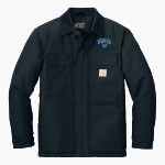 Kingdom Prep Wolfpack Carhartt Men's Duck Traditional Coat Front Thumbnail
