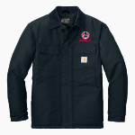 Bob Jones Patriots Carhartt Men's Duck Traditional Coat Front Thumbnail