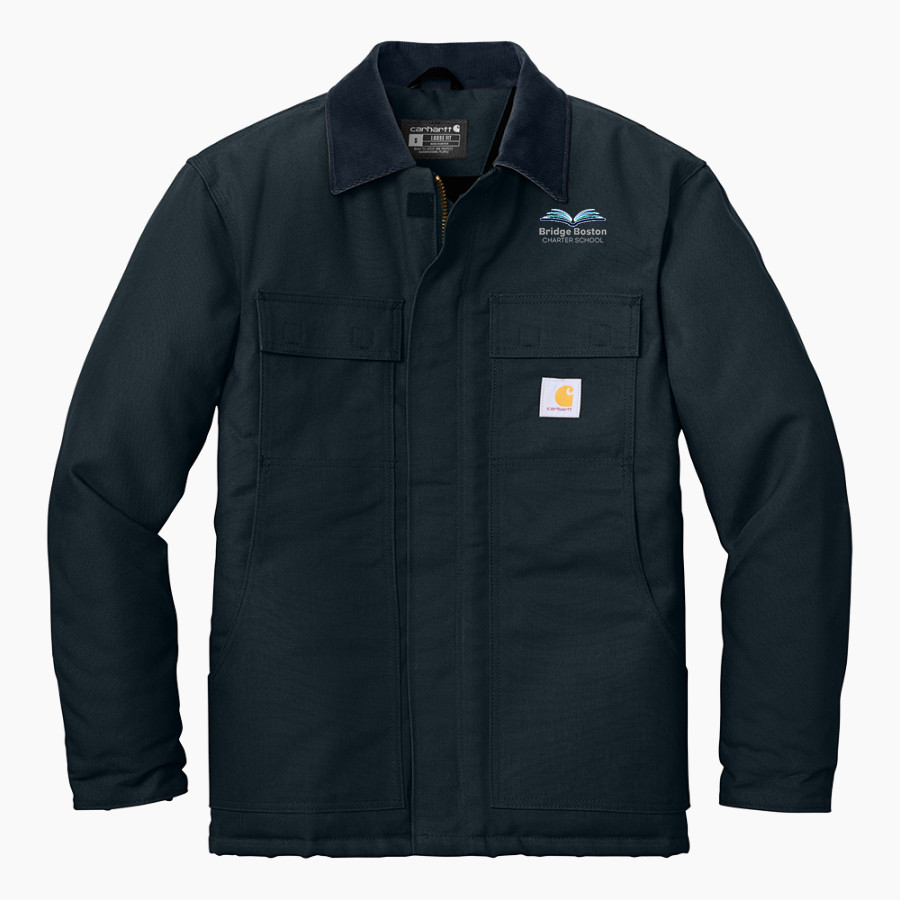 Bridge Boston Jaguars <span class="pdp-name-mascot">Bridge Boston Charter School Jaguars</span> Carhartt Men's Duck Traditional Coat