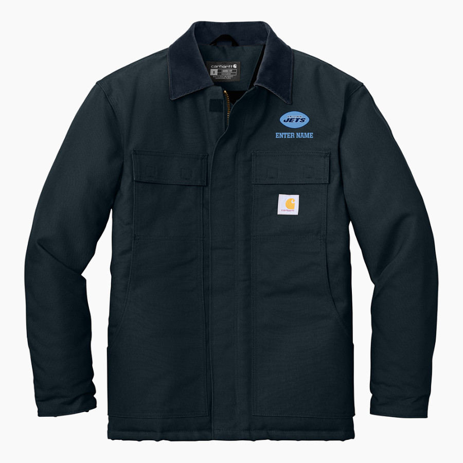 James Clemens Jets Carhartt Men's Duck Traditional Coat