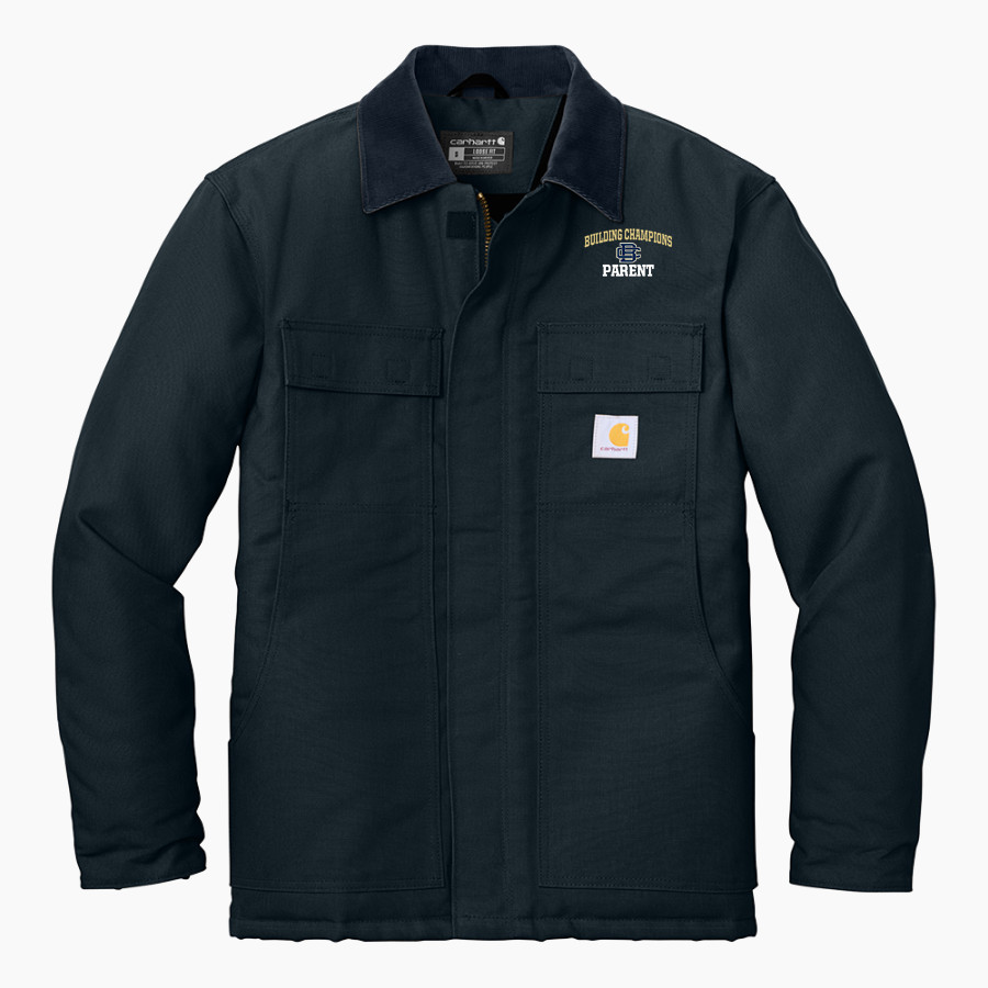 Building Champions Baseball <span class="pdp-name-mascot">Building Champions Baseball</span> Carhartt Men's Duck Traditional Coat