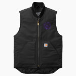 RIDGE POINT HIGH SCHOOL PANTHERS Carhartt Men's Duck Vest Front Thumbnail