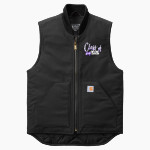 MISSION OAK HIGH SCHOOL HAWKS <span class="pdp-name-mascot">MISSION OAK HAWKS</span> Carhartt Men's Duck Vest Front Thumbnail