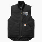 RITCHIE COUNTY HIGH SCHOOL REBELS <span class="pdp-name-mascot">RITCHIE COUNTY REBELS</span> Carhartt Men's Duck Vest Front Thumbnail