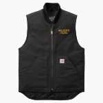 Walker's Wildcats Carhartt Men's Duck Vest Front Thumbnail