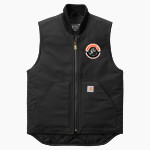 Hornung Elementary Hornets Carhartt Men's Duck Vest Front Thumbnail