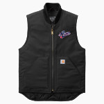 Howard Palmetto Baseball & Softball <span class="pdp-name-mascot">Howard Palmetto Baseball Softball</span> Carhartt Men's Duck Vest Front Thumbnail
