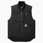 Plano Reapers <span class="pdp-name-mascot">Plano Reapers</span> Carhartt Men's Duck Vest Front Thumbnail
