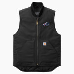 Camden War Eagles <span class="pdp-name-mascot">Camden Eagles</span> Carhartt Men's Duck Vest Front Thumbnail
