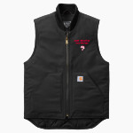 MOT Charter Mustangs Carhartt Men's Duck Vest Front Thumbnail