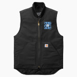 WILLOWS ACADEMY Eagles <span class="pdp-name-mascot">Willows Eagles</span> Carhartt Men's Duck Vest Front Thumbnail