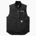 SIMEON CAREER ACADEMY HIGH SCHOOL WOLVERINES <span class="pdp-name-mascot">SIMEON WOLVERINES</span> Carhartt Men's Duck Vest Front Thumbnail