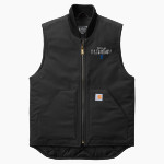 Tyler County Silver Knights <span class="pdp-name-mascot">Tyler County Silver Knights</span> Carhartt Men's Duck Vest Front Thumbnail