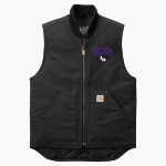 LOS MOLINOS HIGH SCHOOL BULLDOGS Carhartt Men's Duck Vest Front Thumbnail