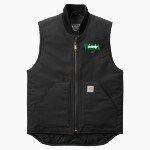 WALL HIGH SCHOOL HAWKS Carhartt Men's Duck Vest Front Thumbnail