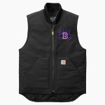 BALL HIGH SCHOOL GOLDEN TORNADOES Carhartt Men's Duck Vest Front Thumbnail