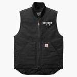 Columbia Cougars <span class="pdp-name-mascot">Columbia Cougars</span> Carhartt Men's Duck Vest Front Thumbnail