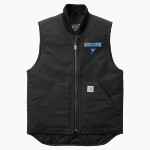 Chesapeake Alternative Sharks Carhartt Men's Duck Vest Front Thumbnail