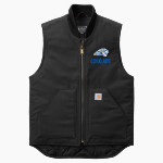 CALVIN HIGH SCHOOL COUGARS Carhartt Men's Duck Vest Front Thumbnail