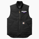 Brownsburg Hoops Bulldogs <span class="pdp-name-mascot">Brownsburg Hoops</span> Carhartt Men's Duck Vest Front Thumbnail