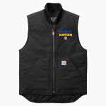EAST NOBLE HIGH SCHOOL KNIGHTS <span class="pdp-name-mascot">EAST NOBLE KNIGHTS</span> Carhartt Men's Duck Vest Front Thumbnail