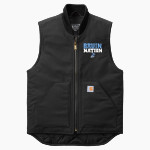 BARTLESVILLE HIGH SCHOOL BRUINS <span class="pdp-name-mascot">BARTLESVILLE BRUINS</span> Carhartt Men's Duck Vest Front Thumbnail