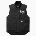 Cornell Rams <span class="pdp-name-mascot">Cornell Rams</span> Carhartt Men's Duck Vest Front Thumbnail