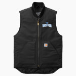 NEWSOME HIGH SCHOOL WOLVES <span class="pdp-name-mascot">NEWSOME WOLVES</span> Carhartt Men's Duck Vest Front Thumbnail
