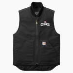Hamtramck Cosmos Carhartt Men's Duck Vest Front Thumbnail