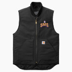 Scottsburg SMS Carhartt Men's Duck Vest Front Thumbnail