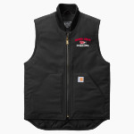 Washington & Jefferson Presidents Carhartt Men's Duck Vest Front Thumbnail