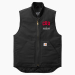 CBU Buccaneers <span class="pdp-name-mascot">Christian Brothers Buccaneers</span> Carhartt Men's Duck Vest Front Thumbnail