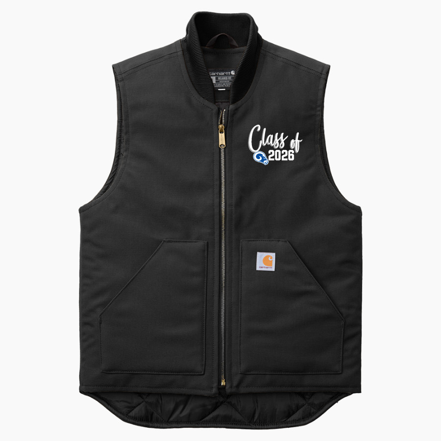 Legacy Rams Carhartt Men's Duck Vest