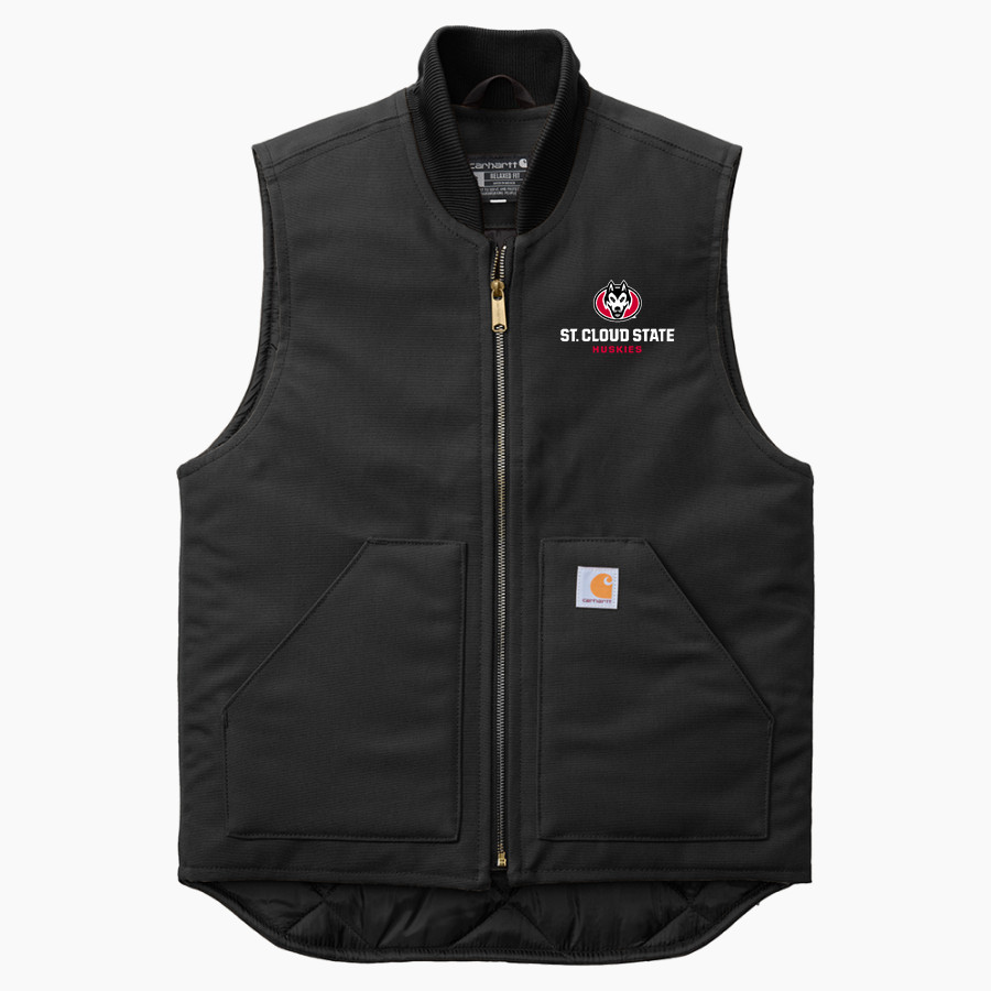 St. Cloud State University The Official Online Store <span class="pdp-name-mascot">St. Cloud State Huskies</span> Carhartt Men's Duck Vest