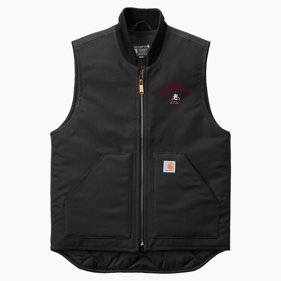 COBDEN HIGH SCHOOL APPLEKNOCKERS <span class="pdp-name-mascot">COBDEN APPLEKNOCKERS</span> Carhartt Men's Duck Vest