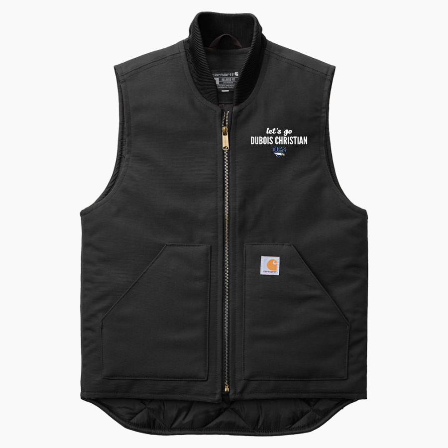 DUBOIS CHRISTIAN SCHOOLS EAGLES <span class="pdp-name-mascot">DUBOIS EAGLES</span> Carhartt Men's Duck Vest