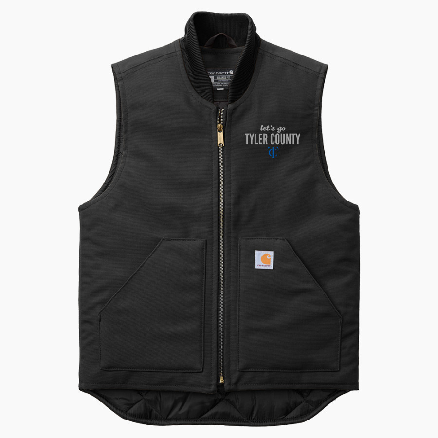 Tyler County Silver Knights <span class="pdp-name-mascot">Tyler County Silver Knights</span> Carhartt Men's Duck Vest