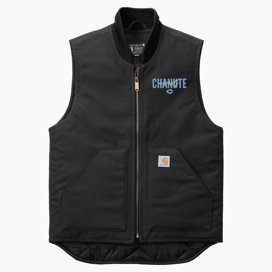 CHANUTE HIGH SCHOOL COMETS Carhartt Men's Duck Vest