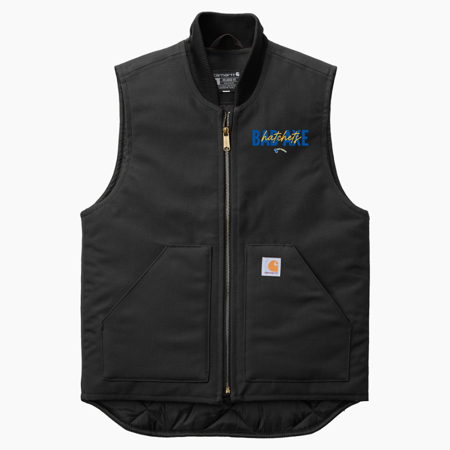 BAD AXE HIGH SCHOOL HATCHETS <span class="pdp-name-mascot">BAD AXE HATCHETS</span> Carhartt Men's Duck Vest
