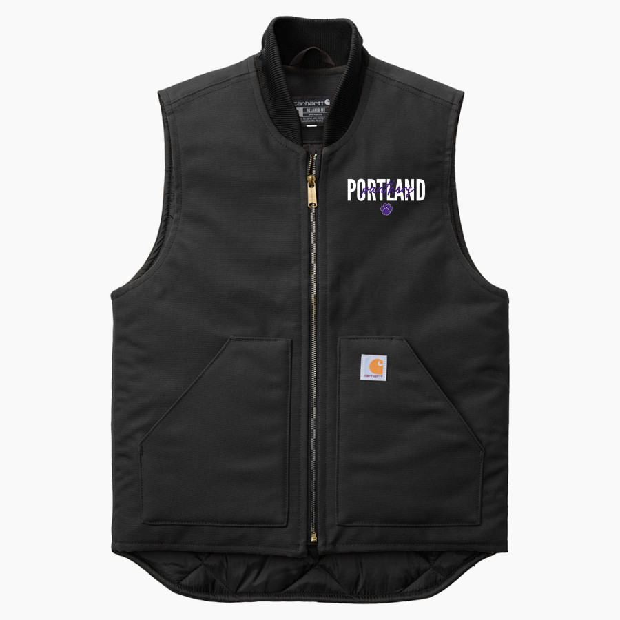 Portland Panthers <span class="pdp-name-mascot">Portland Panthers</span> Carhartt Men's Duck Vest