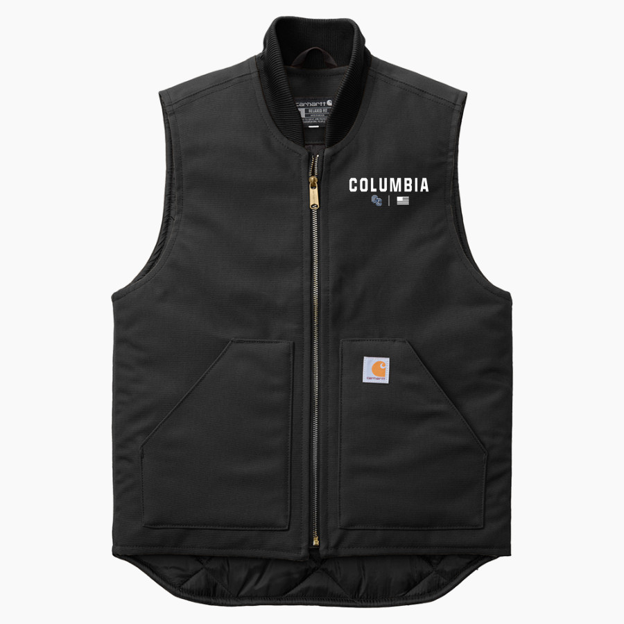 Columbia Cougars <span class="pdp-name-mascot">Columbia Cougars</span> Carhartt Men's Duck Vest