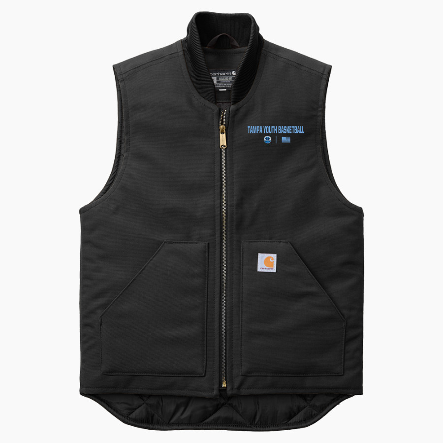 Tampa Youth Basketball Association Carhartt Men's Duck Vest