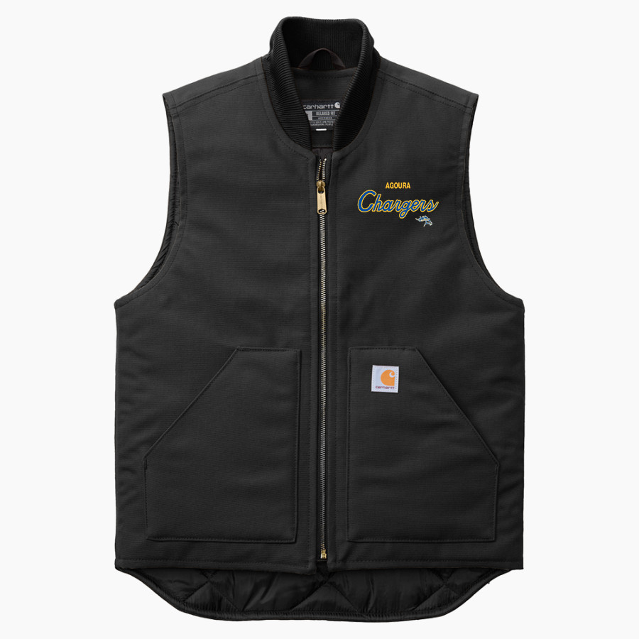 AGOURA HIGH SCHOOL CHARGERS Carhartt Men's Duck Vest