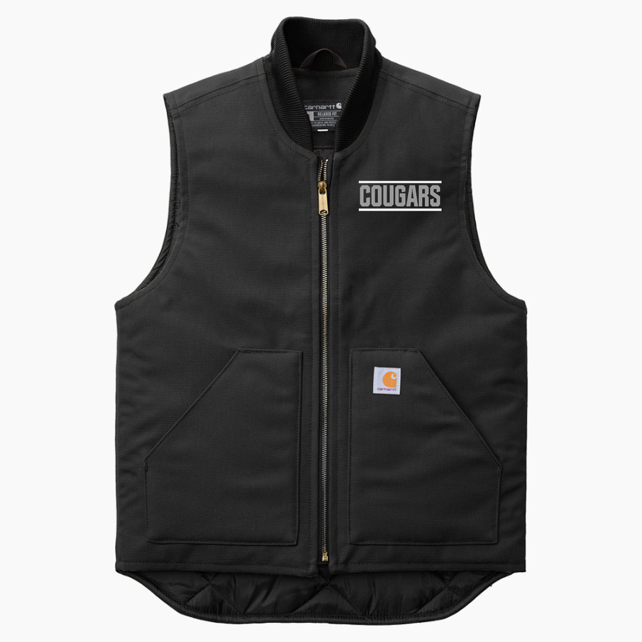 T W Kelly Dirigo Cougars <span class="pdp-name-mascot">T W Kelly Dirigo Cougars</span> Carhartt Men's Duck Vest