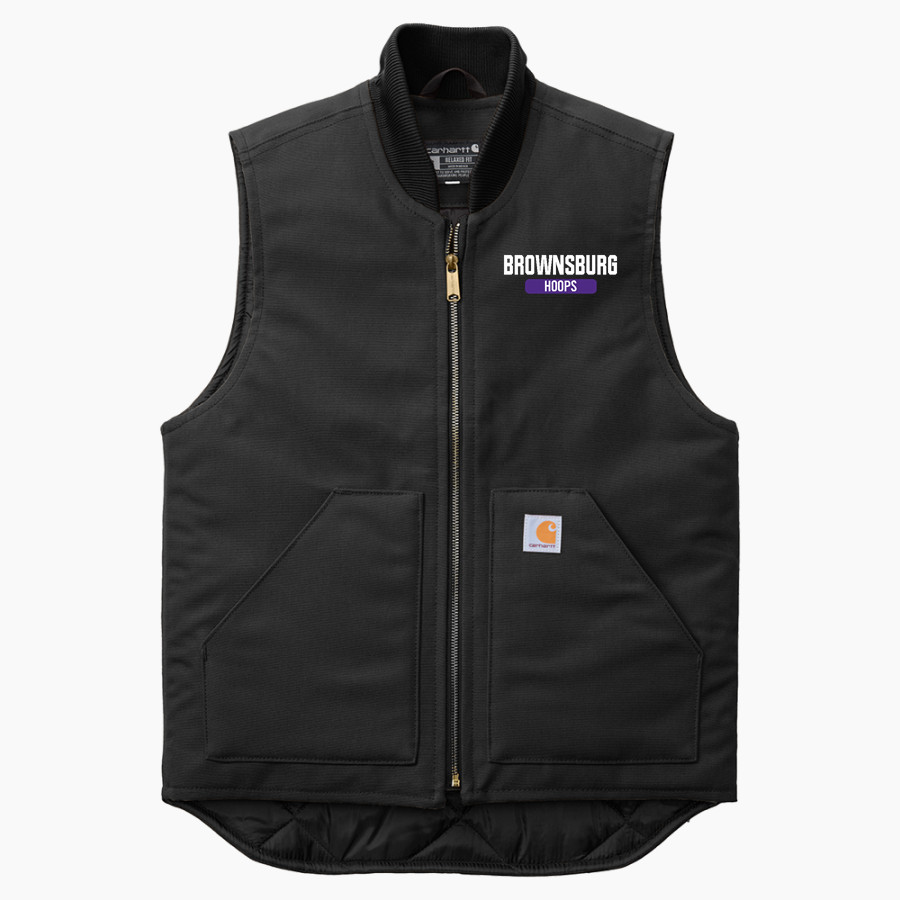 Brownsburg Hoops Bulldogs <span class="pdp-name-mascot">Brownsburg Hoops</span> Carhartt Men's Duck Vest