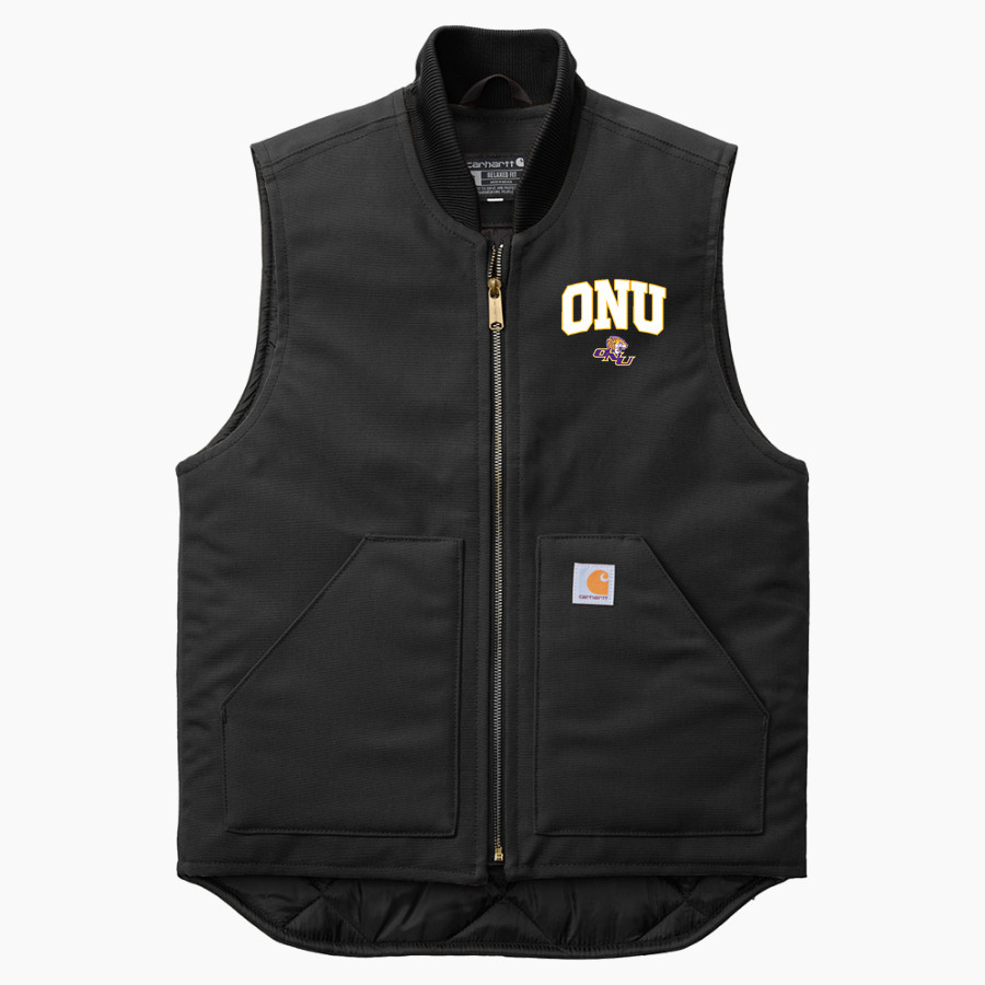 Olivet Nazarene Tigers Carhartt Men's Duck Vest