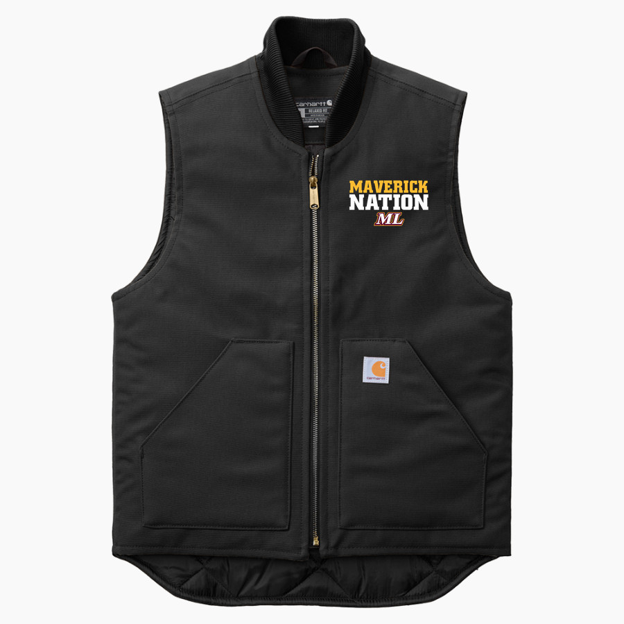 MOSES LAKE HIGH SCHOOL MAVERICKS <span class="pdp-name-mascot">MOSES LAKE MAVERICKS</span> Carhartt Men's Duck Vest