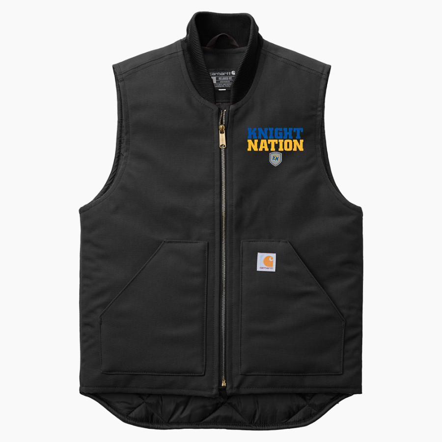 EAST NOBLE HIGH SCHOOL KNIGHTS <span class="pdp-name-mascot">EAST NOBLE KNIGHTS</span> Carhartt Men's Duck Vest