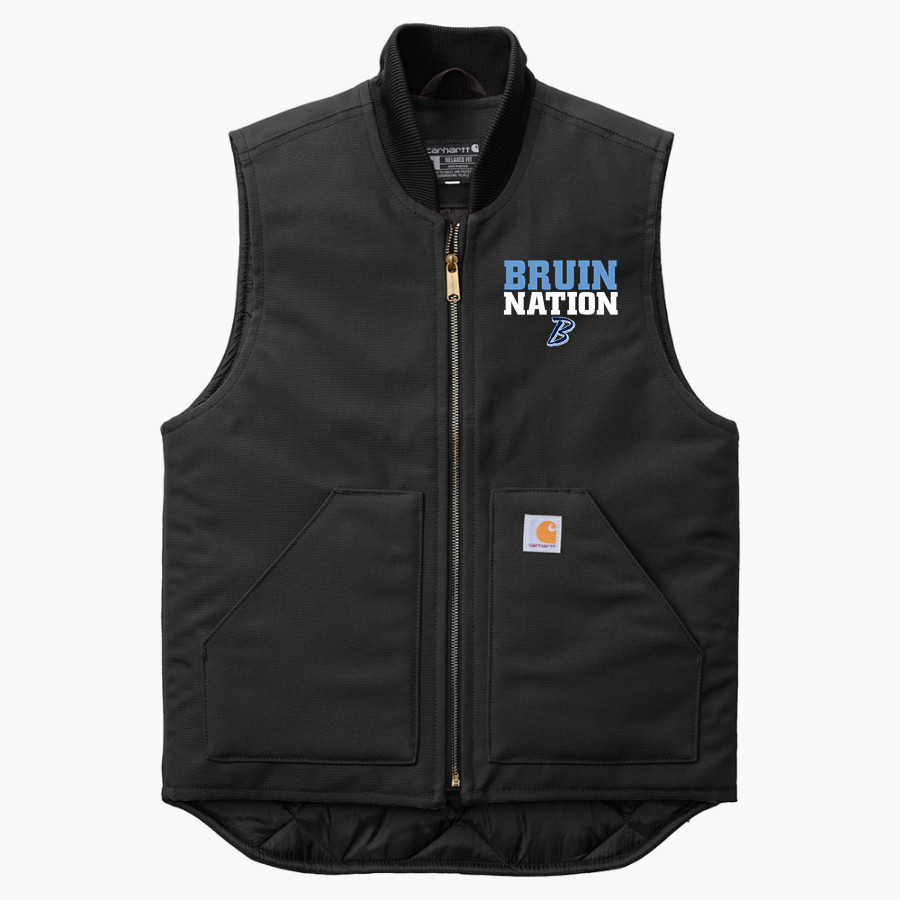BARTLESVILLE HIGH SCHOOL BRUINS <span class="pdp-name-mascot">BARTLESVILLE BRUINS</span> Carhartt Men's Duck Vest